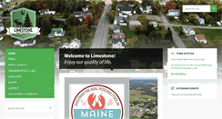 Desktop Screenshot of limestonemaine.org